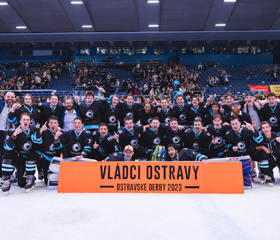 Ostravské hokejové derby OU vs. VŠB-TUO v Ostravar aréně 17. října 2023Autor: Václav Čajka