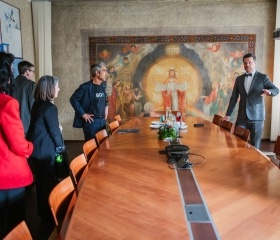 Návštěva velvyslance USA v ČR Bijana Sabeta na půdě Ostravské univerzity 27. února 2024Autor: Jana Greplová